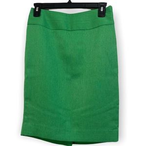 The Limited Green Dress MIDI Pencil Skirt